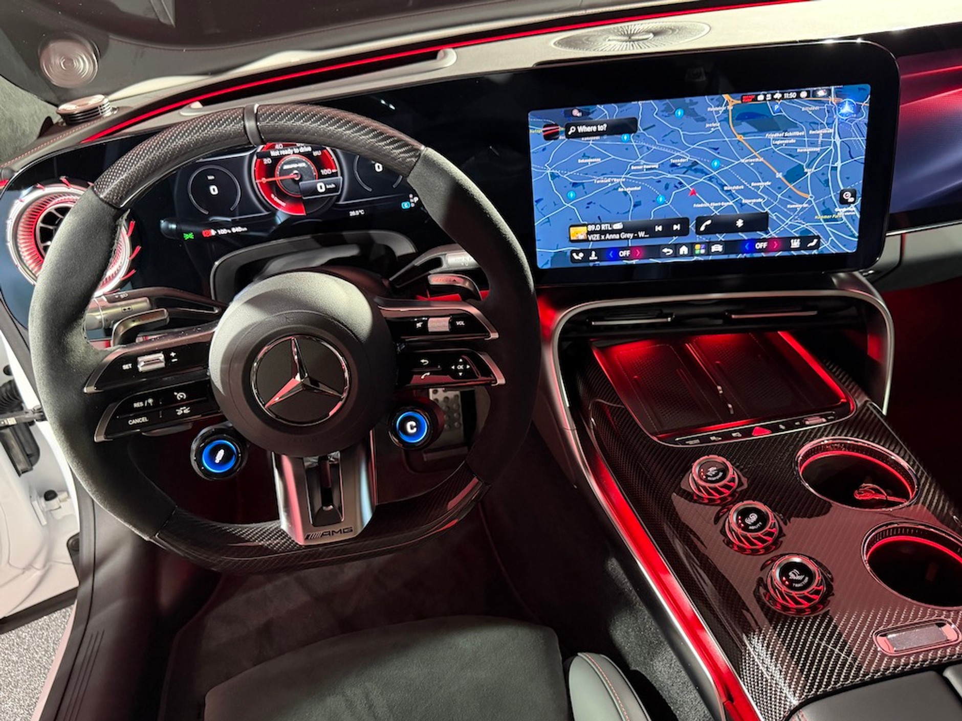 Nowy elektryczny Mercedes AMG GT 4-Door Coupe