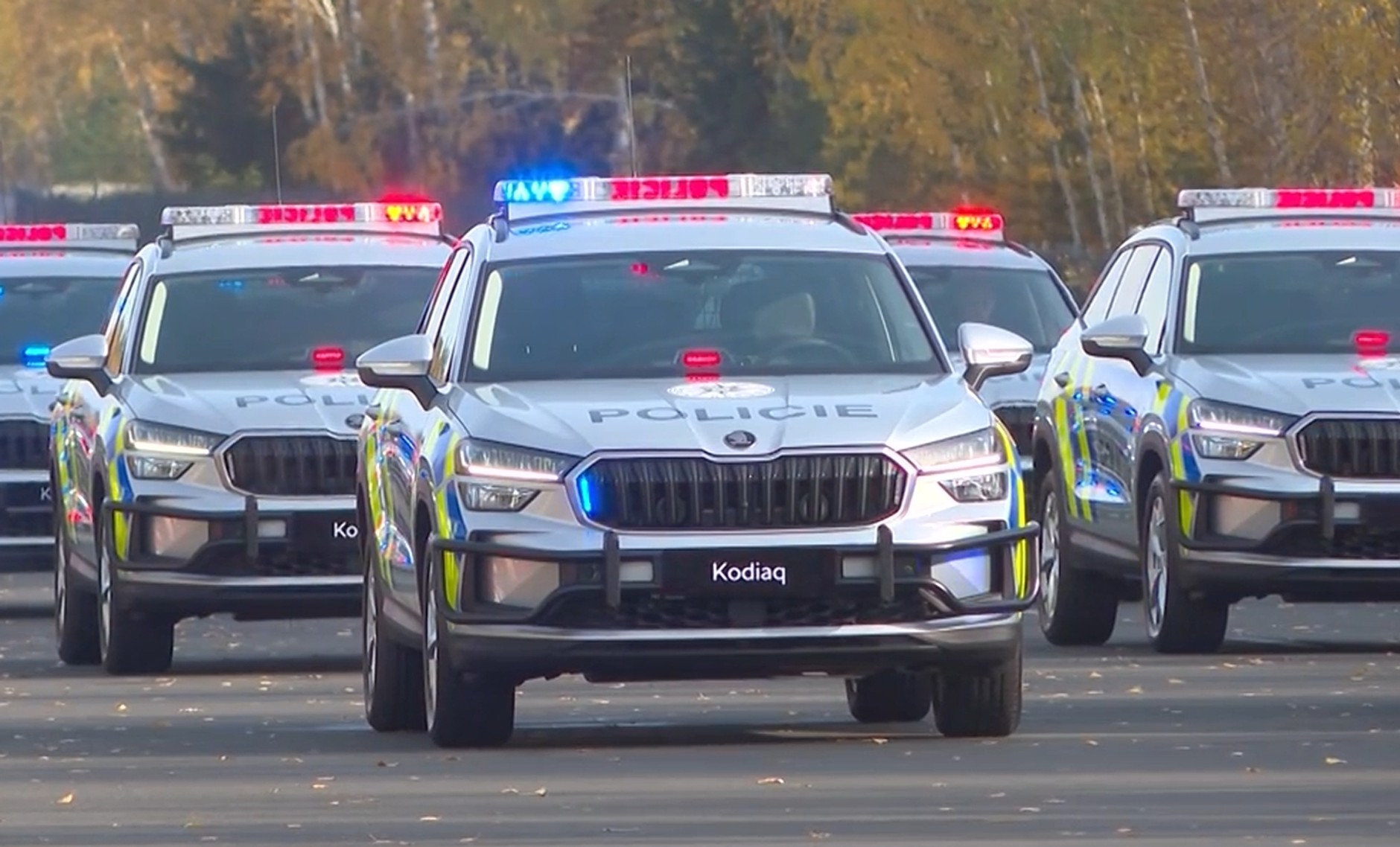 Skoda Kodiaq w czeskiej policji