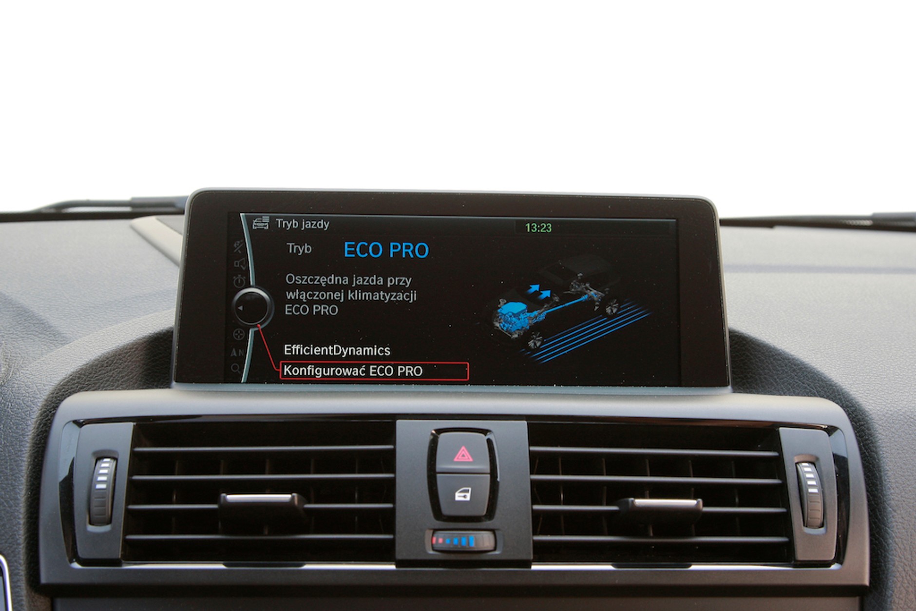 Tryb jazdy ECO Pro w BMW