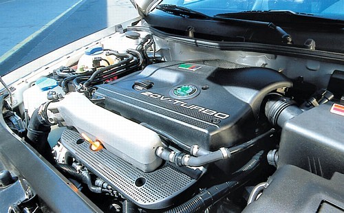 Rodzinna Skoda na torze