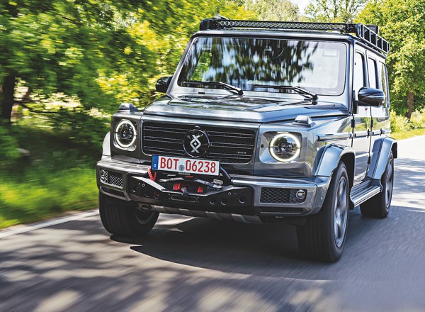 Mercedes klasy G w pancernym wydaniu Brabusa
