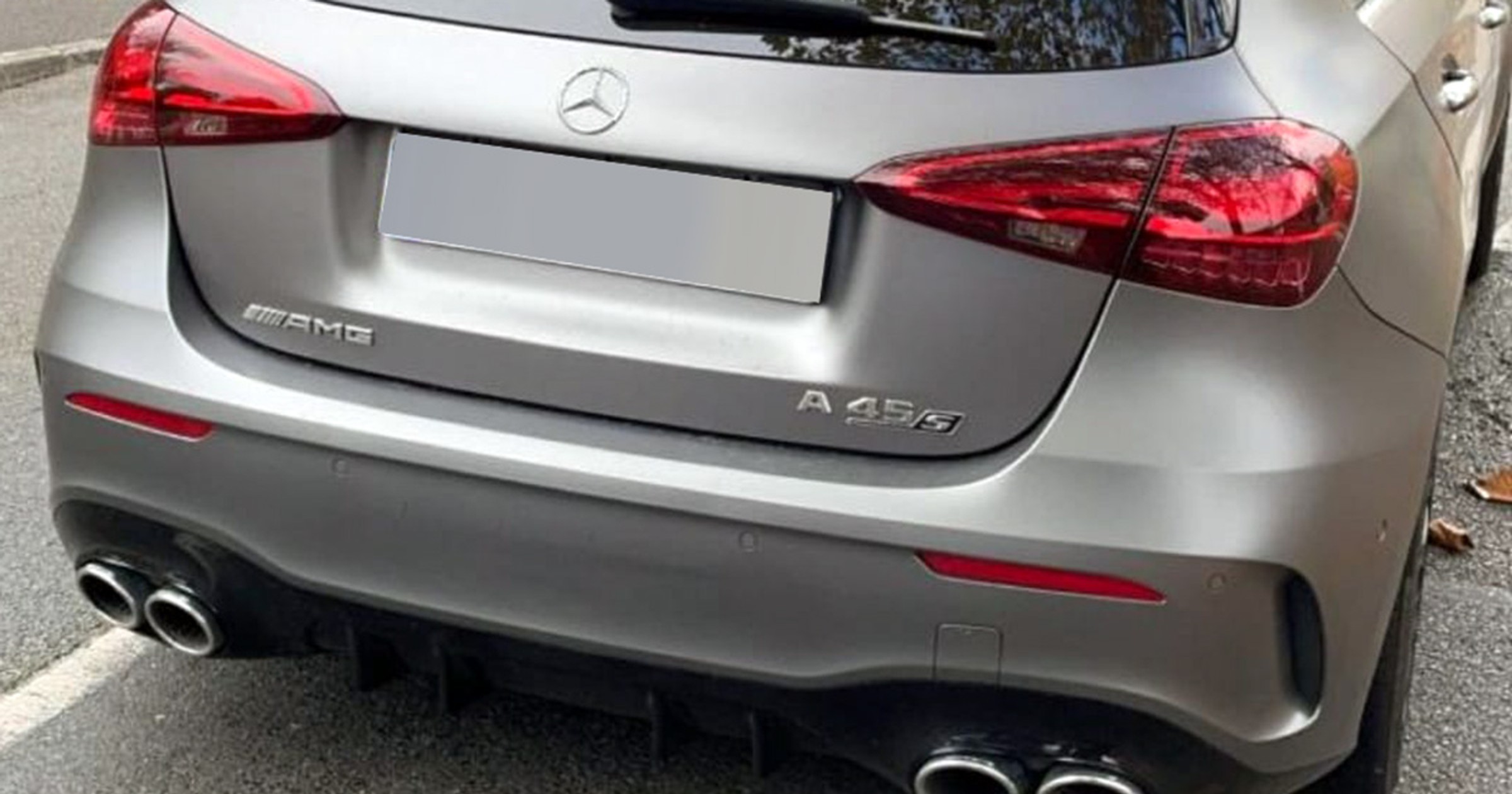 Leasingowany w Polsce Mercedes-AMG A45 S odnalazł się we Francji