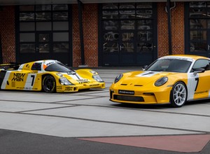 Porsche 911 GT3 w stylu bolidu z Le Mans na urodziny