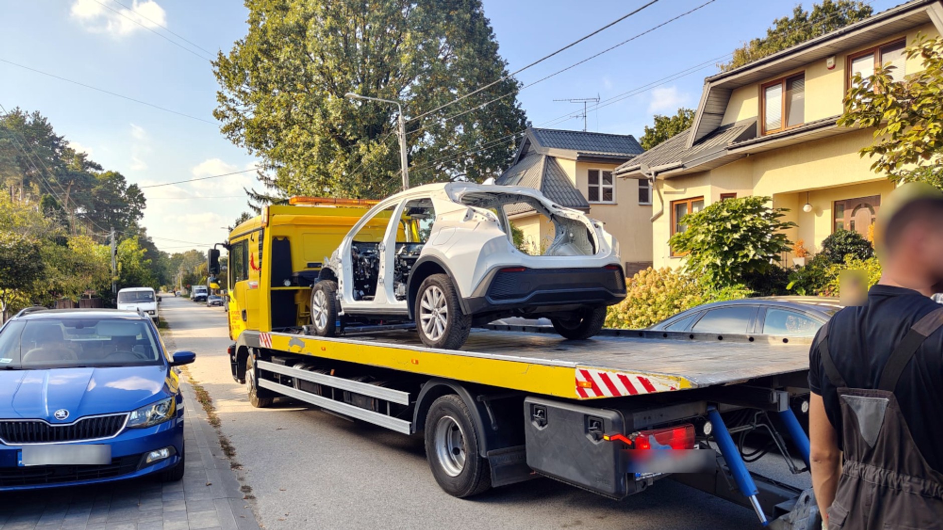 Policjanci z Wołomina zlikwidowali dziuplę samochodową