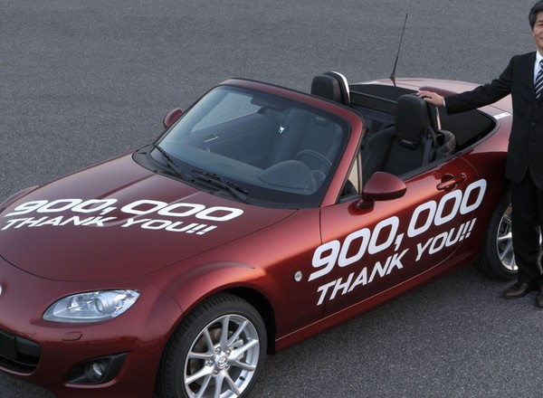 Mazda MX-5 z nowym rekordem Guinnessa