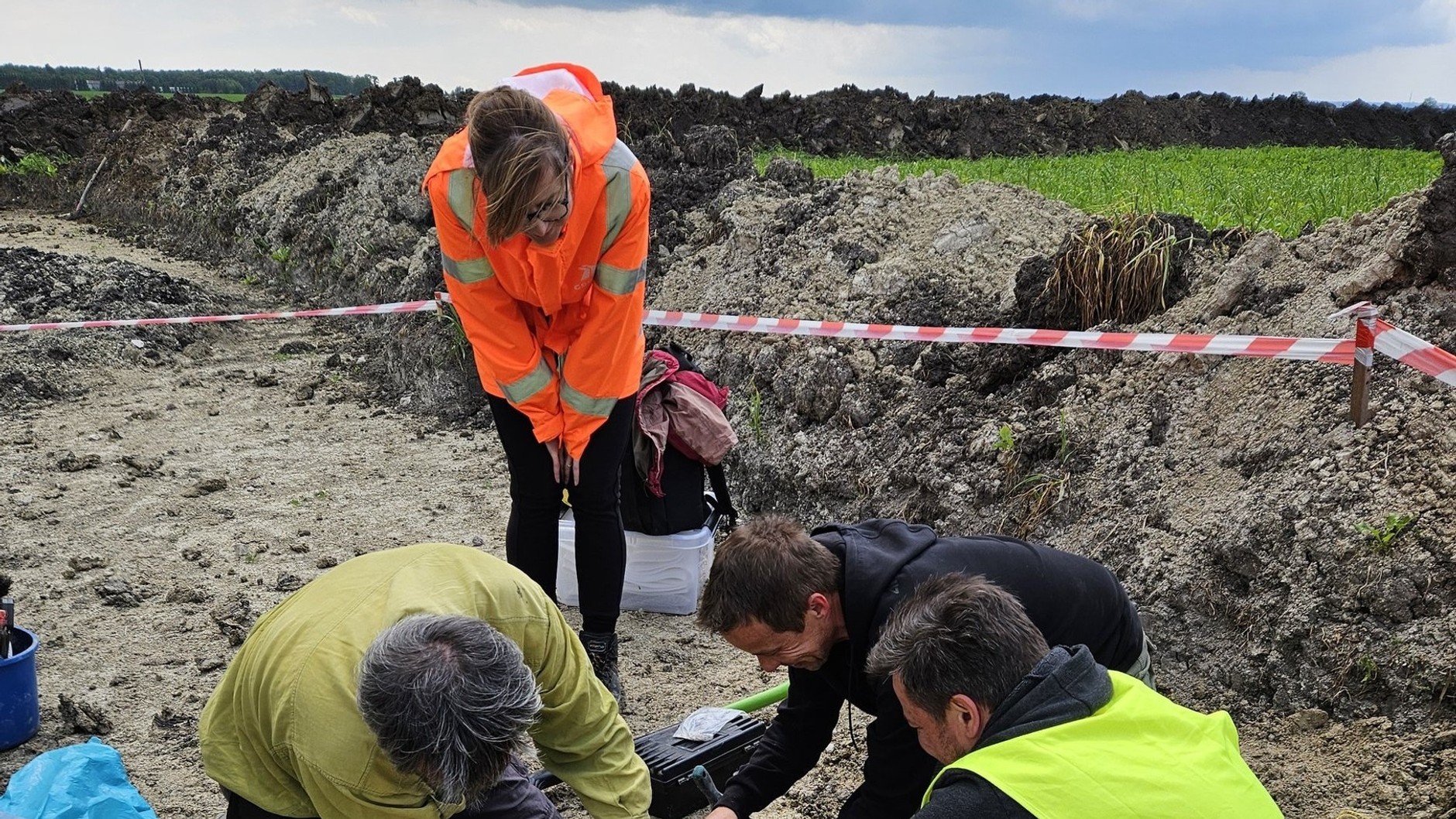 Nietypowe znaleziska na budowie S17