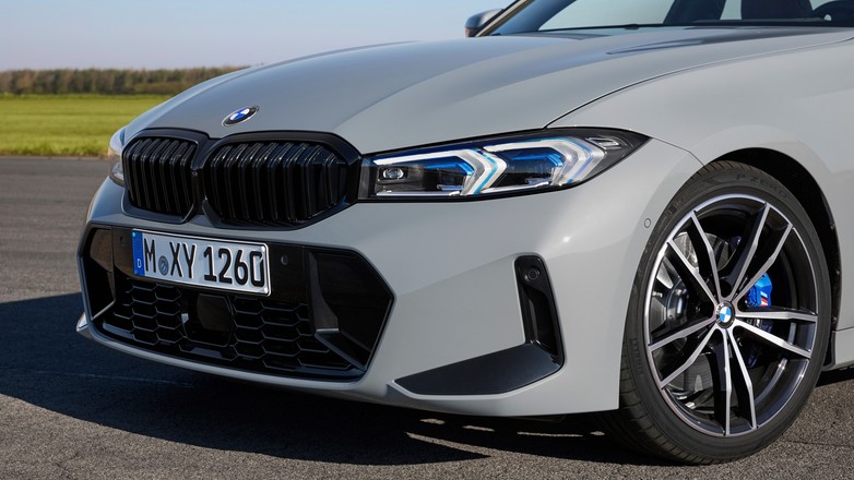 BMW serii 3 po face liftingu (2022)