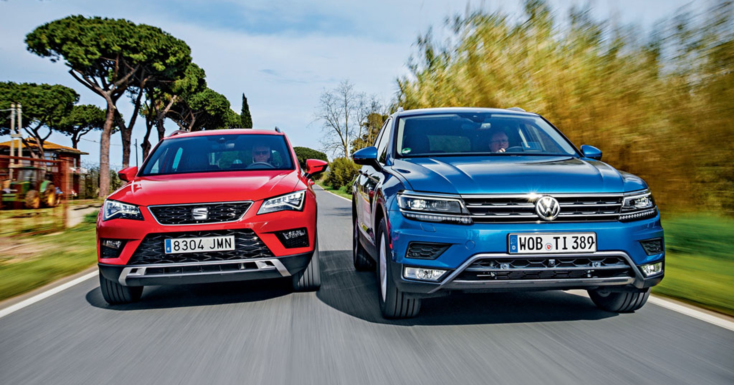 Seat Ateca kontra Volkswagen Tiguan - niby takie same, a jednak inne