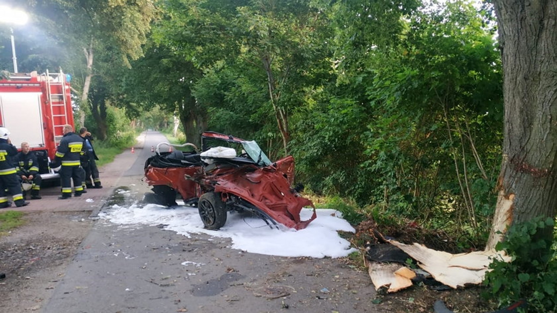 Wypadek w Kościszewie (pow. sztumski)