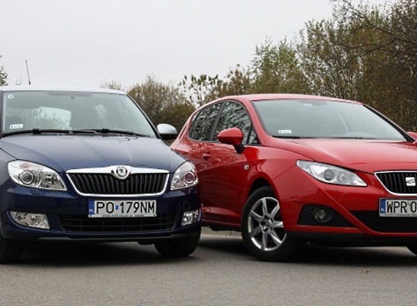 Seat Ibiza IV vs Skoda Fabia II: oszczędne bliźniaki. Test porównawczy. Opinie