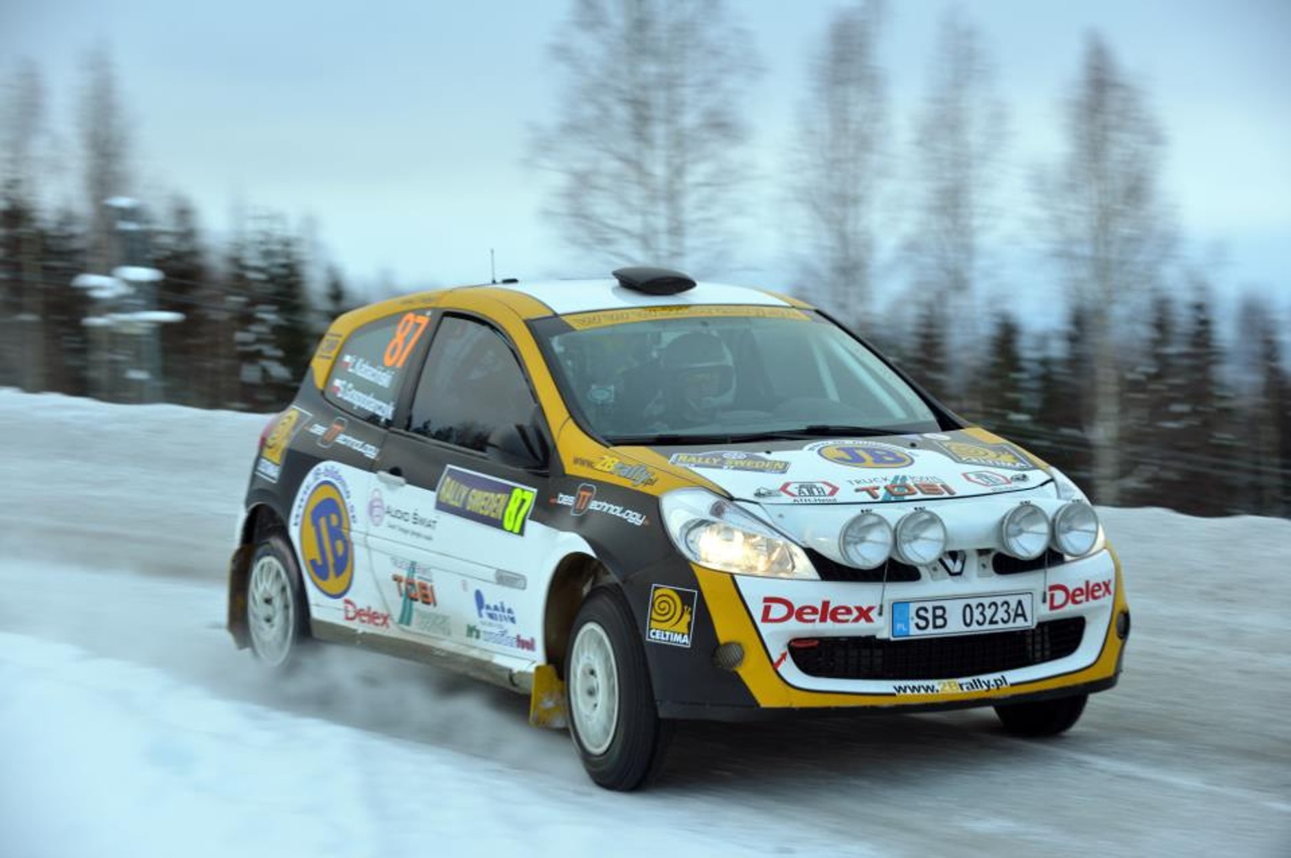 Rajd Szwecji 2013: Sołowow, Kościuszko i Kabaciński z tarczą