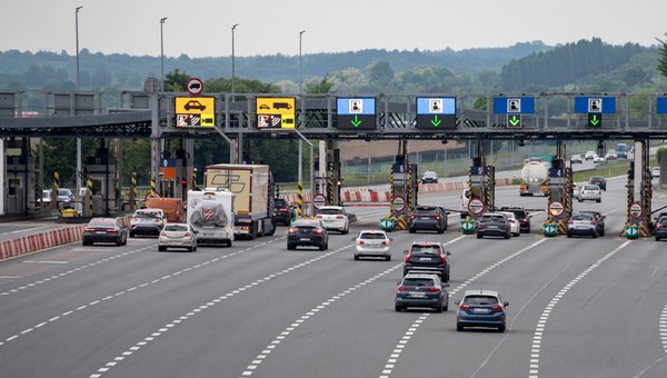 Autostrada A4 - bramki w Balicach