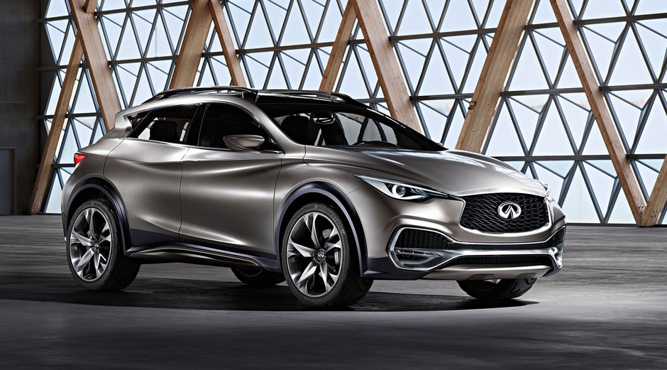 Stylowy Infiniti QX30 Concept