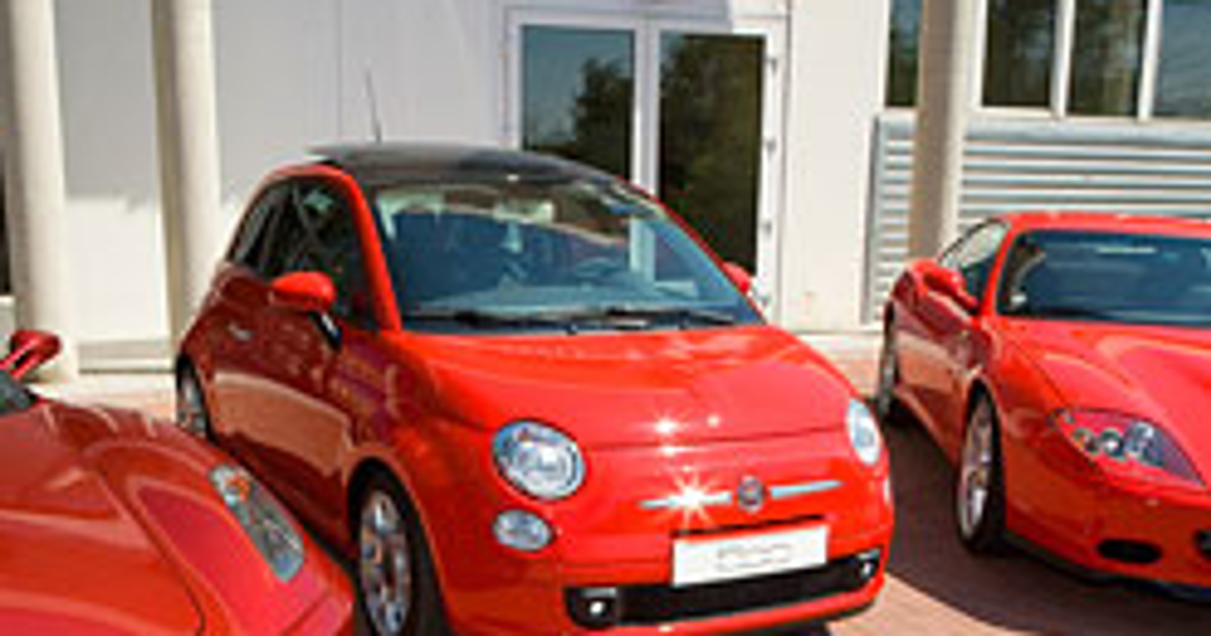 Pierwszy Fiat 500 z genami Ferrari dojechał do Czech!