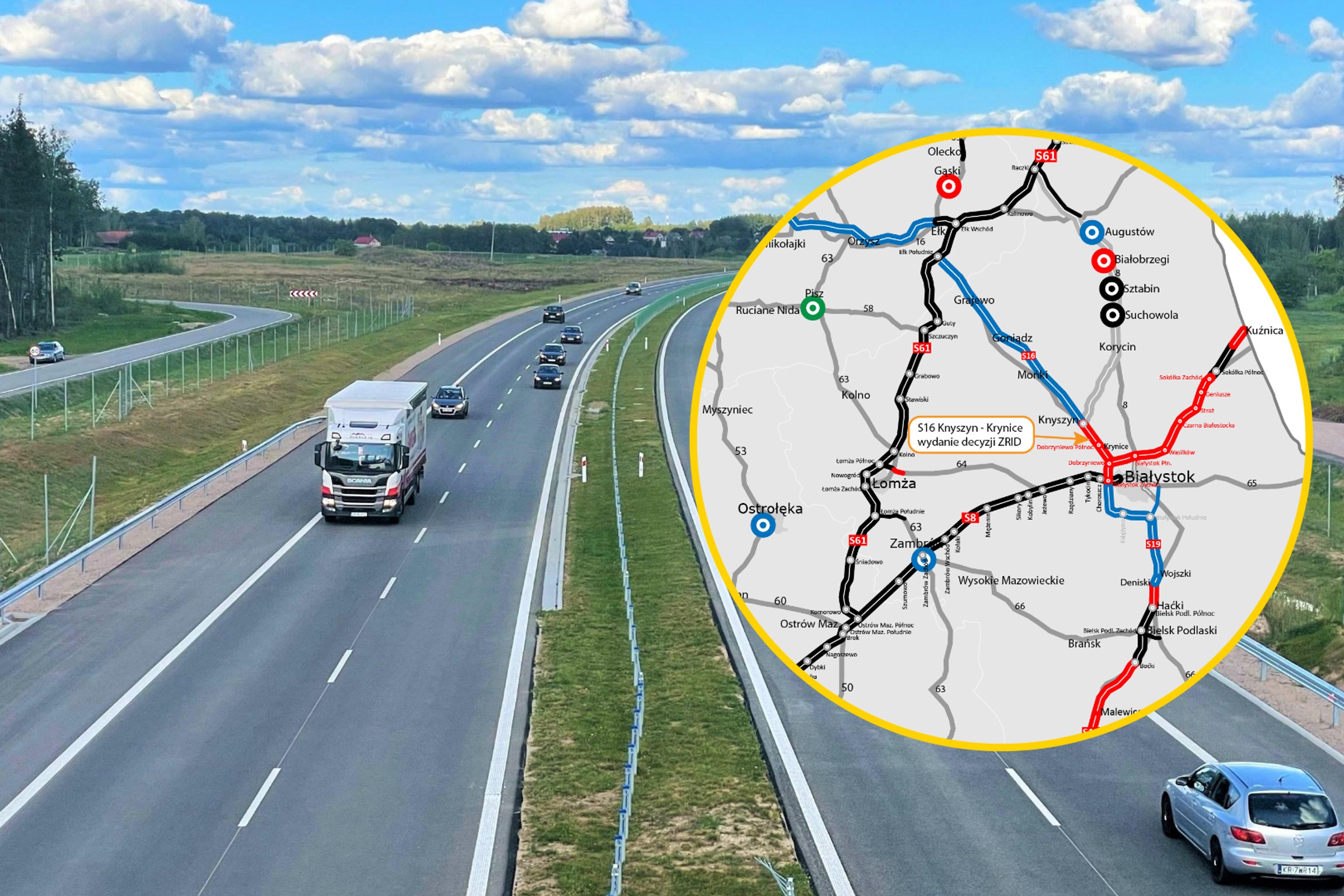 Nowy fragment S16 na Podlasiu. Rusza budowa strategicznego odcinka