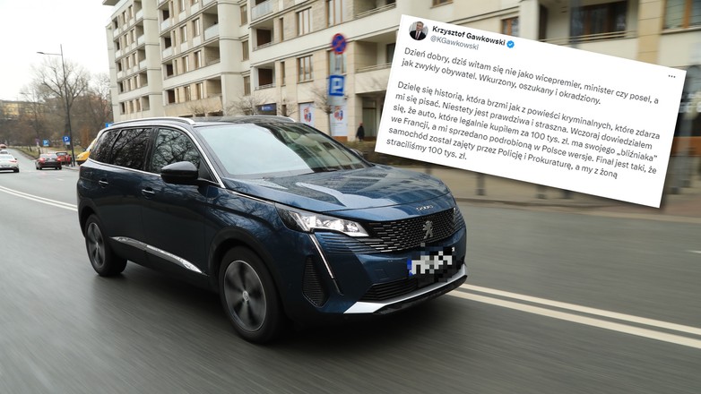 Peugeo 5008 - zdjęcie ilustracyjne