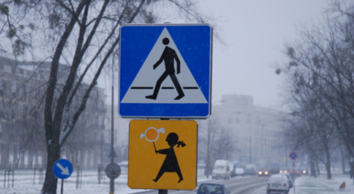 Pieszy ma obowiązki, a nie tylko prawa