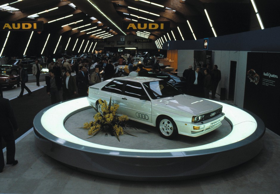 Audi quattro ma 40 lat