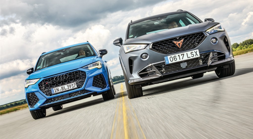 Audi RS Q3 i Cupra Formentor VZ5