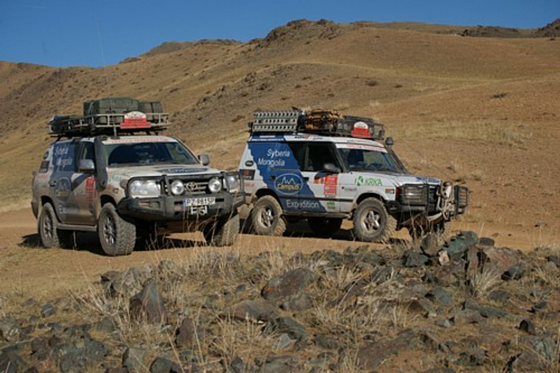 Campus Syberia Mongolia Expedition 2009 - Stepie szeroki...