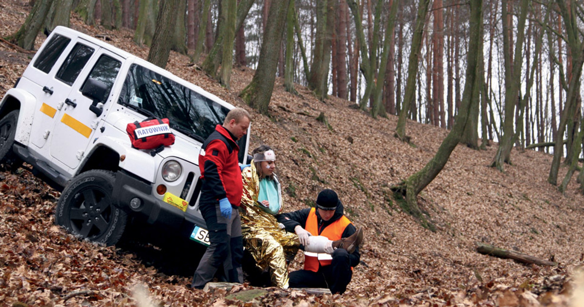 Szkoła Jazdy Jeep: zanim dotrze karetka