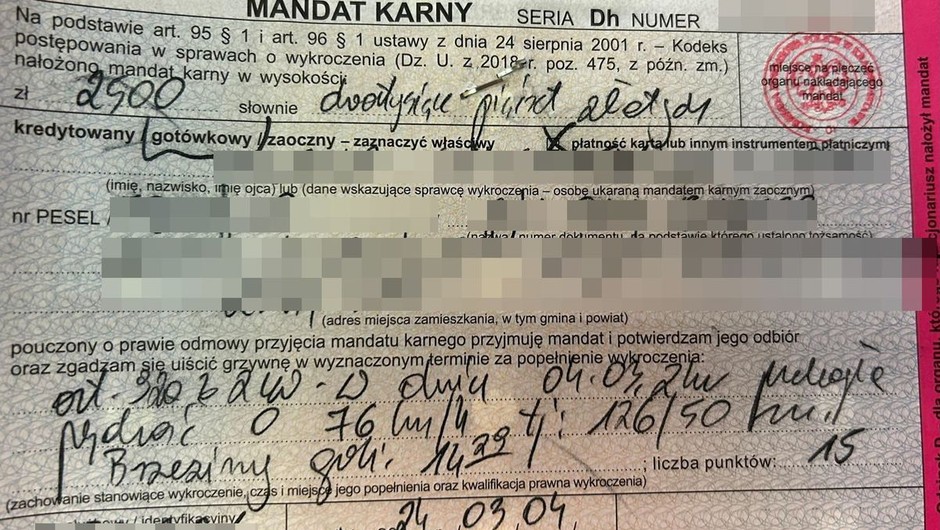 Pędziła prawie 130 km/h w obszarze zabudowanym. Policjanci się nie cackali