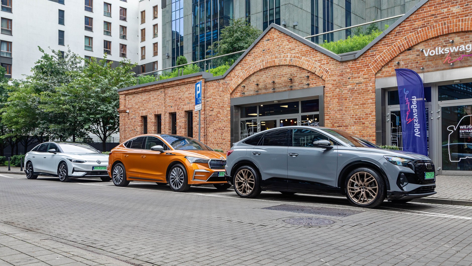 Audi Q4 e-tron/Skoda Enyaq Coupe/Volkswagen ID.7