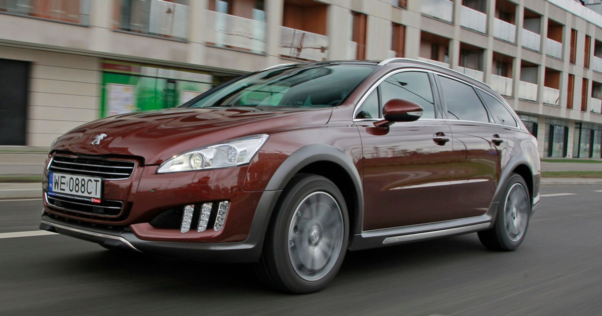 Peugeot 508 RXH: scout po francusku