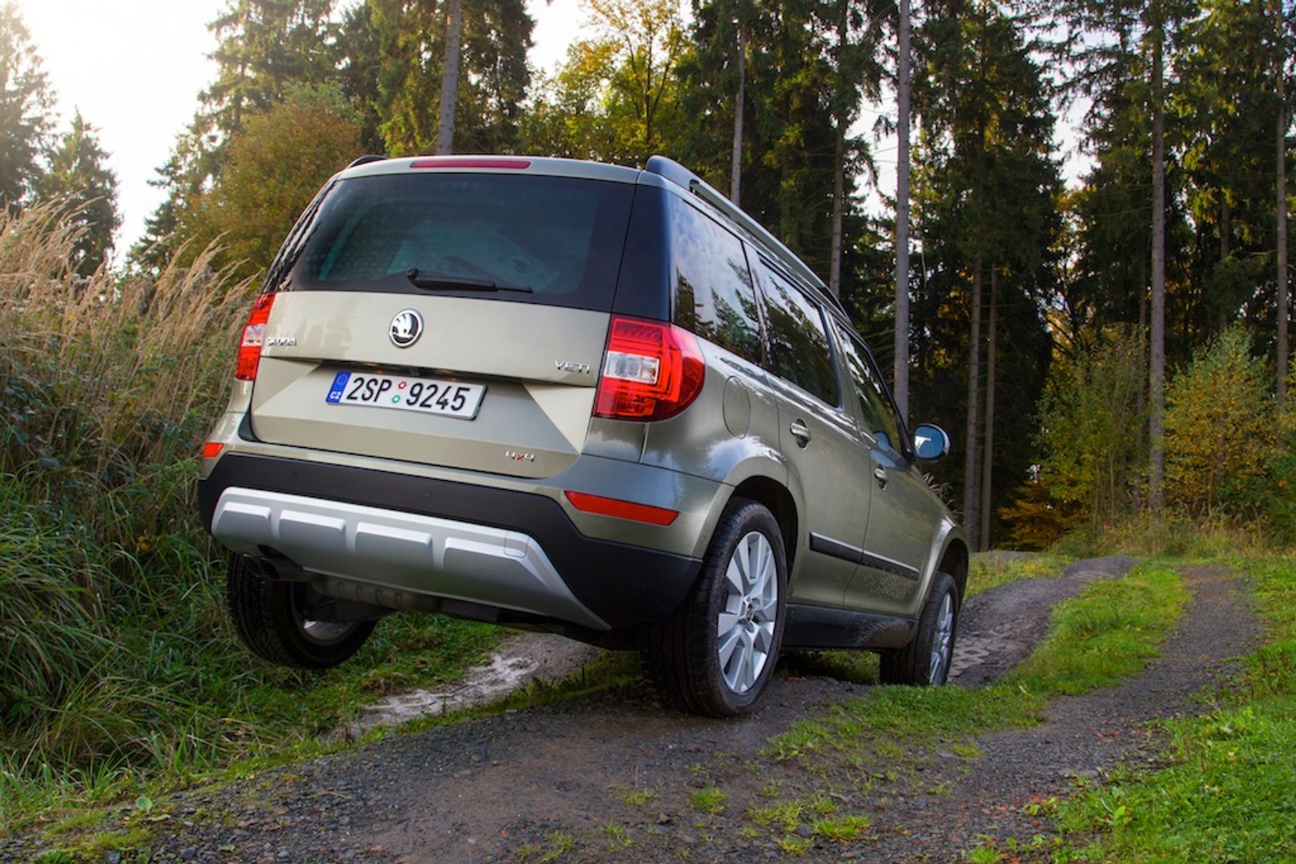 Skodą Yeti po bezdrożach