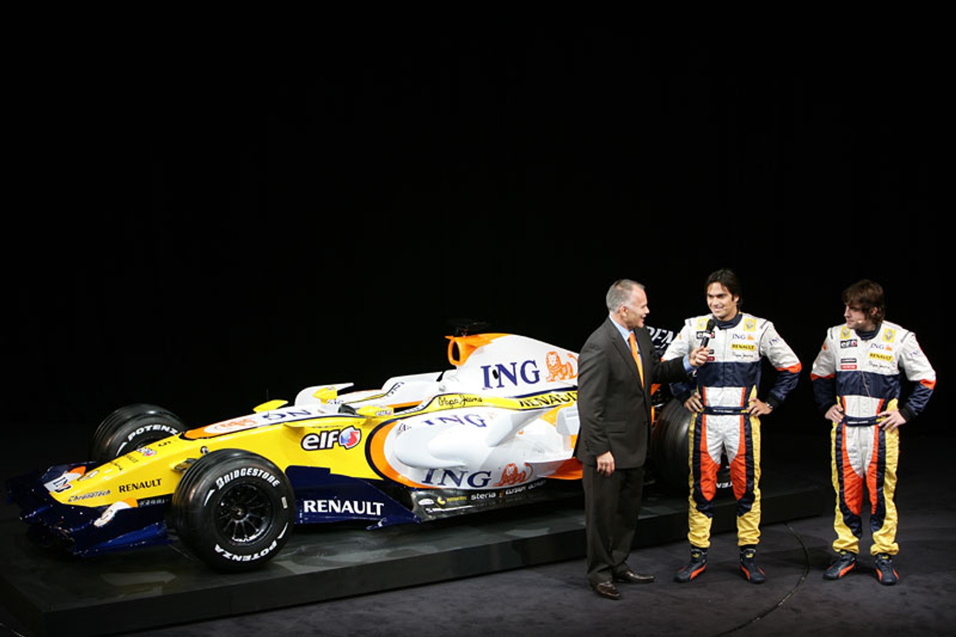 ING Renault F1 Team 2008 - kierowcy, historia