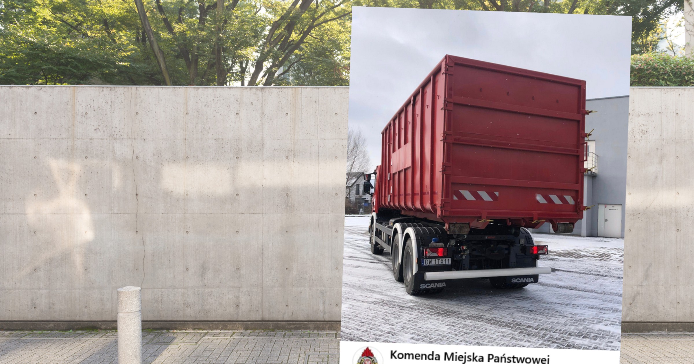 Pojazd jest na wyposażeniu KMPSP Wrocław (fot. screen z facebook.com/kmpspwroclaw)
