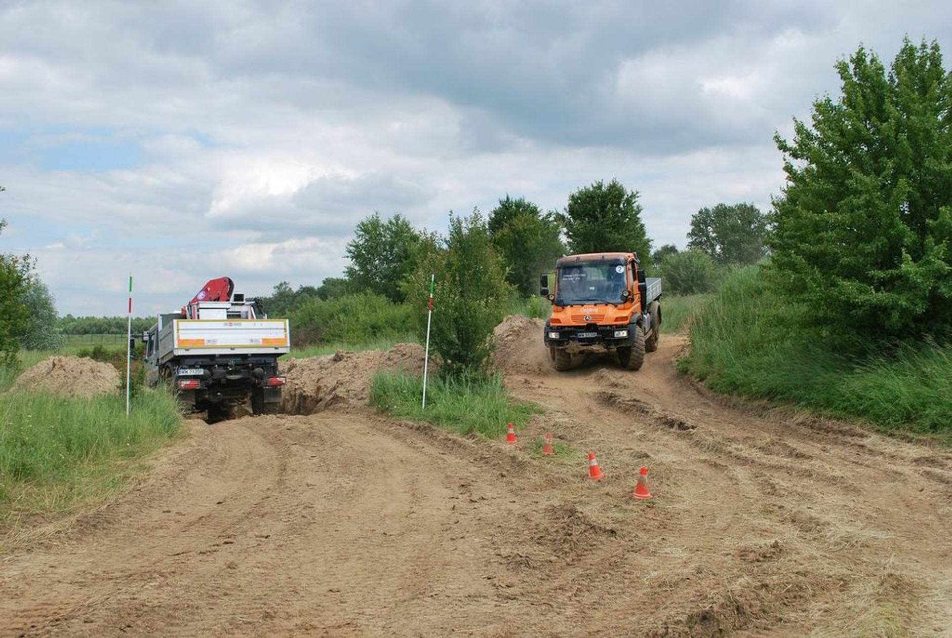 Próba przedzawałowa z Mercedesem