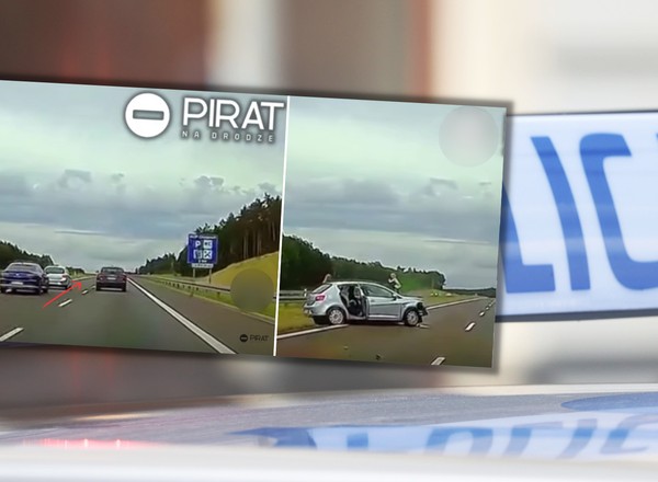 Bandyta z Arteona wyprzedził go na S7 i "ukarał". Nagły zwrot w głośnej sprawie