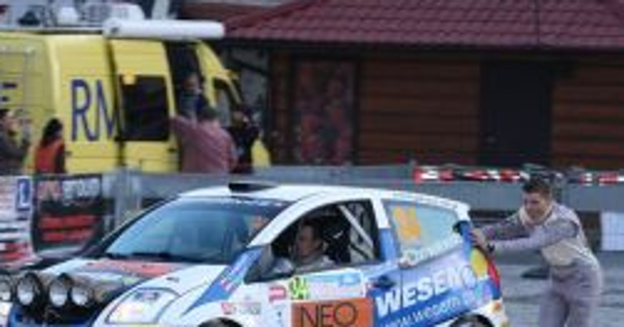 Rajd Krakowski 2008: po pierwszym etapie prawadzi Bryan Bouffier (relacja z I. etapu, wyniki)