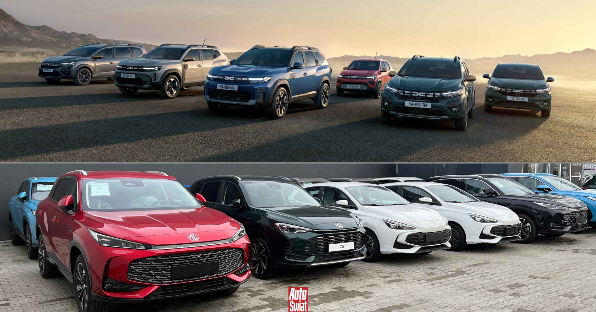 MG to lepsza Dacia? Porównujemy oferty i podpowiadamy, które modele wybrać [PRZEGLĄD]