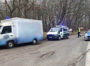 Uwagę inspektorów ITD przyciągnął mech. To był początek problemów kierowcy