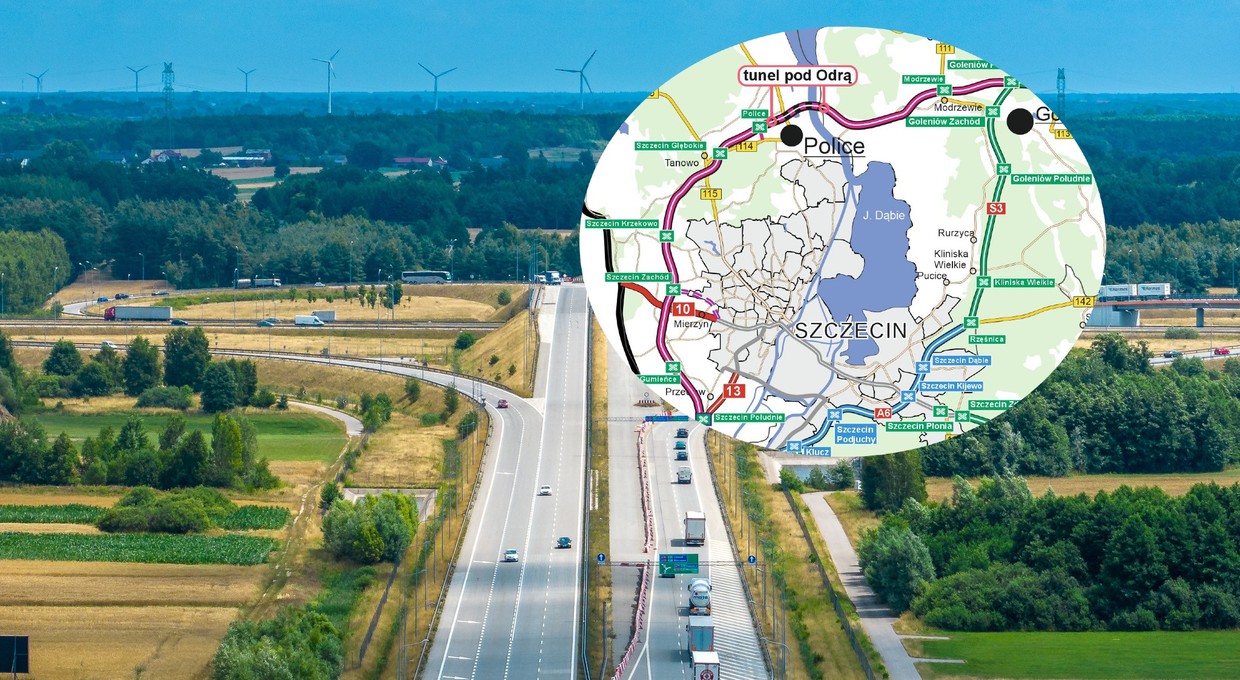 Tunel koło Szczecina będzie miał pięć km. Jest ważna decyzja dla budowy drogi S6