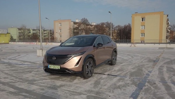 Nissan Ariya - duży elektryk ze słabą ładowarką