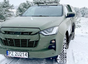 Straż Graniczna testuje specjalny pojazd. Ma własnego drona i maszt z radarem
