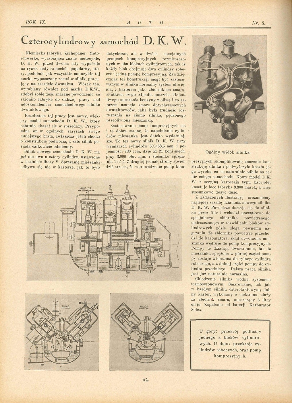 Test 4-cylindrowego DKW