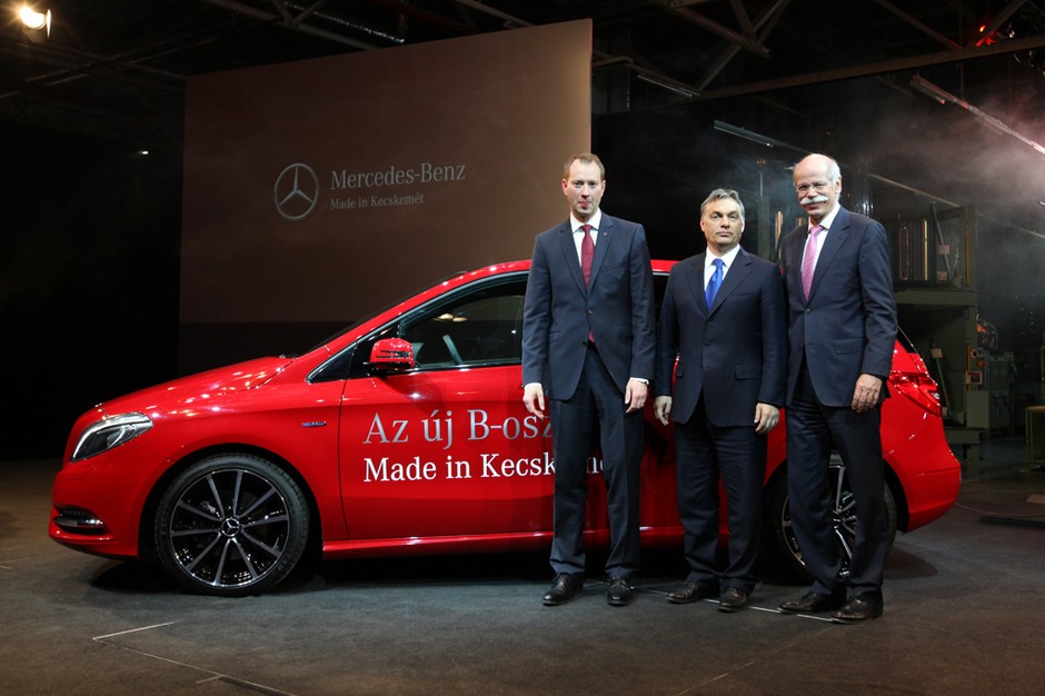 Mercedes-Benz otworzył fabrykę na Węgrzech