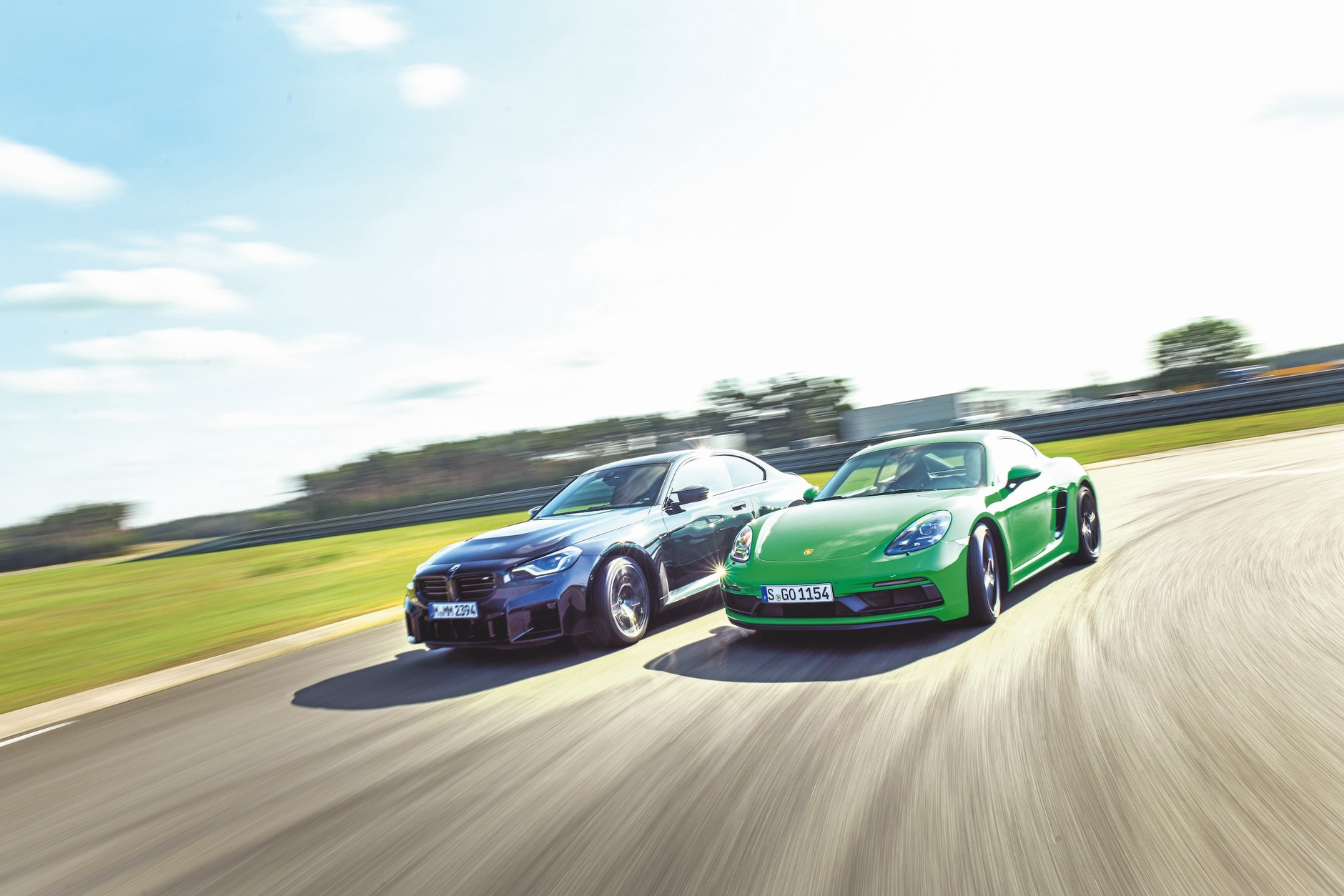 BMW M2 Coupe kontra Porsche 718 Cayman GTS 4.0