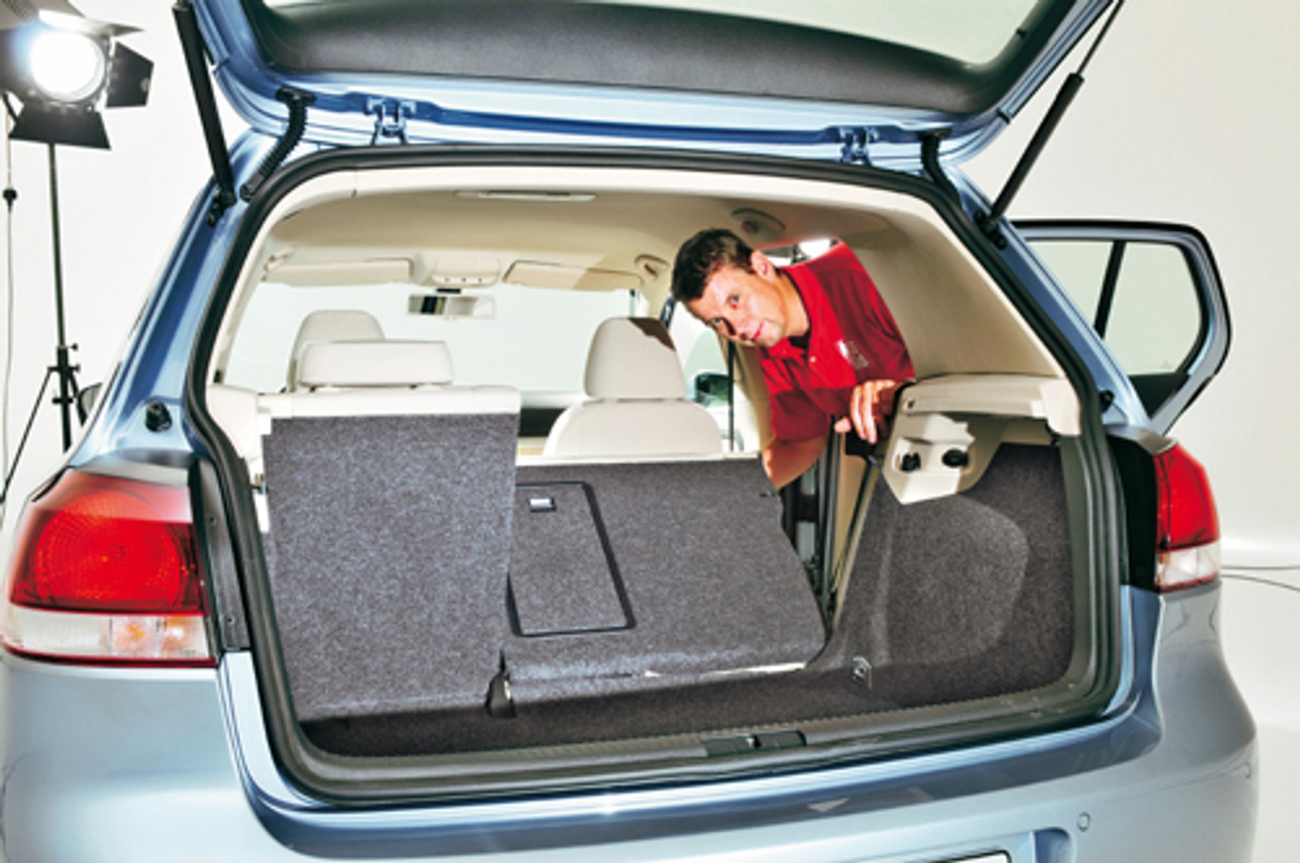 Golf VI kurtyna w górę!