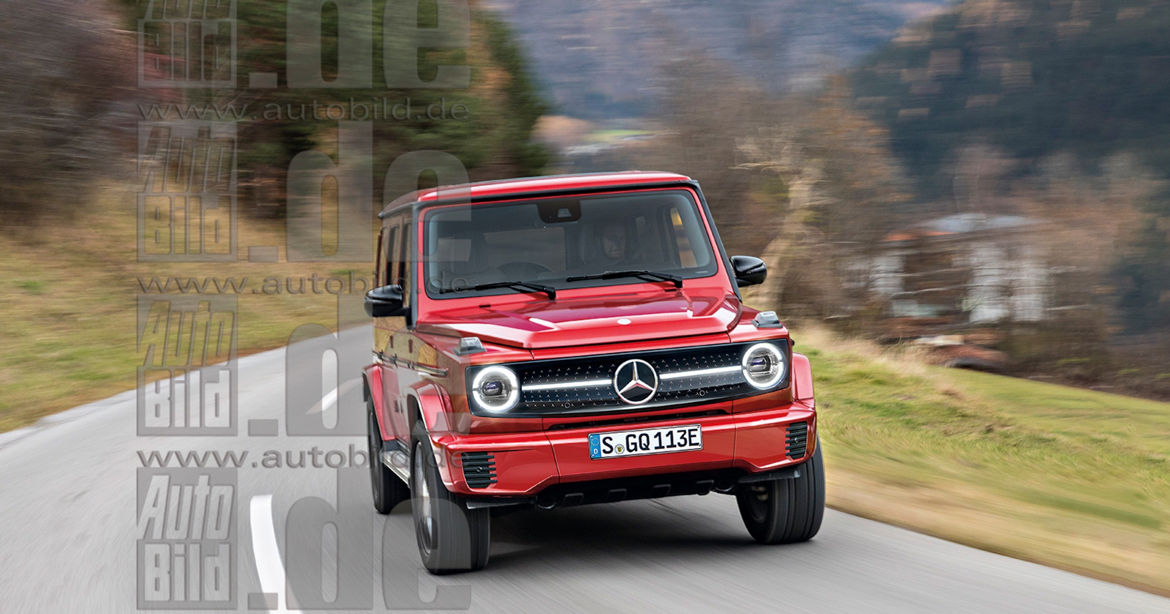 Elektryczny Mercedes klasy G (2021)