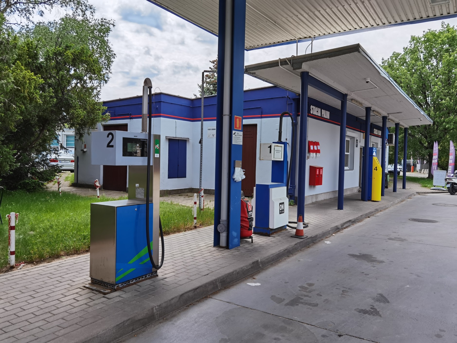 Stacja paliw COAR (Centrum Obsługi Administracji Rządowej)