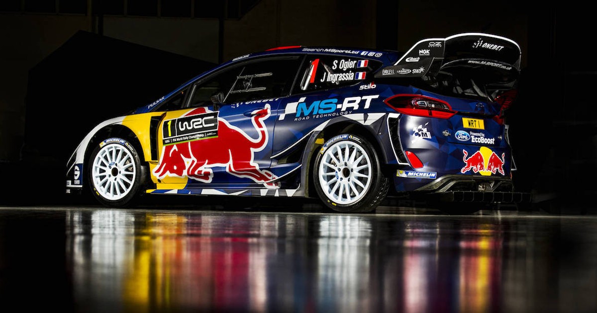 Ford Fiesta WRC załogi Ogier/Ingrassa