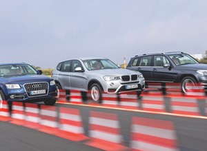 SUV-y z oszczędnymi dieslami - Audi Q5 kontra BMW X3 i Mercedes GLK