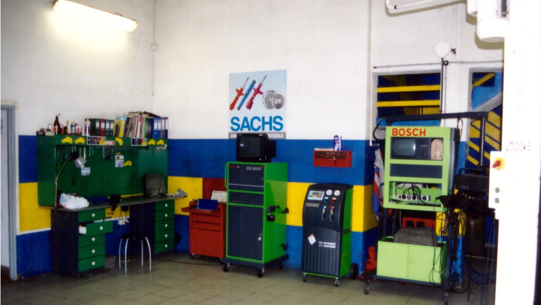 Warszawski serwis Bosch Motolab: w latach 90. takie wyposażenie warsztatu wzbudzało podziw u klientów i u konkurencji