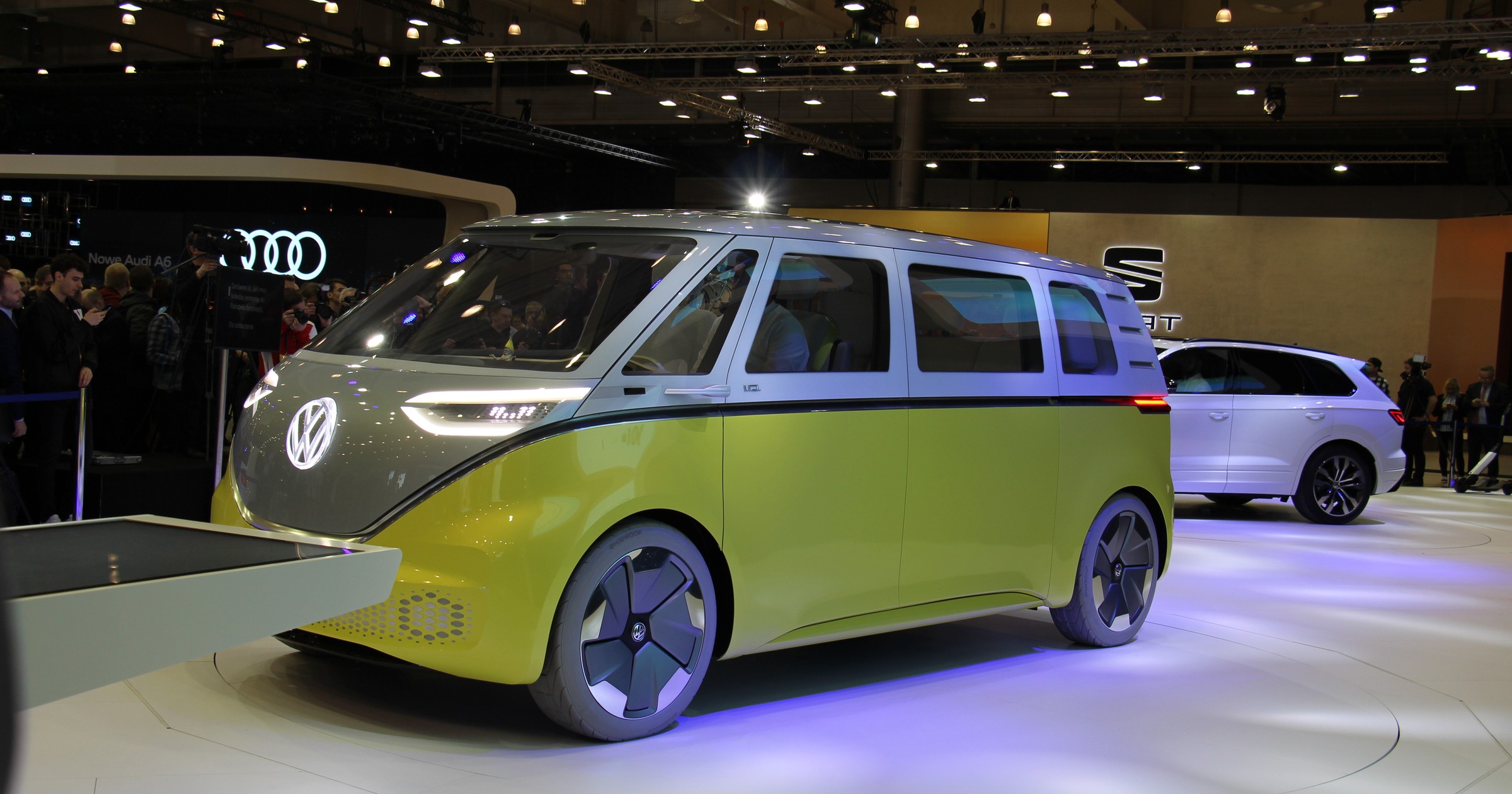 Volkswagen I.D. Buzz podczas Poznań Motor Show
