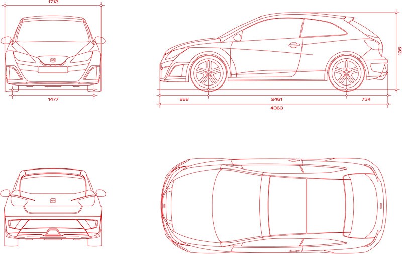 Genewa 2008: Seat Bocanegra – nowa Ibiza w formie studyjnej
